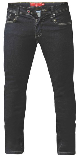 D555 Cedric Tapered Fit Stretch Jeans Indigo TALL SIZES - MOŠKA OBLAČILA MT-6XLT - DALJŠI kroji