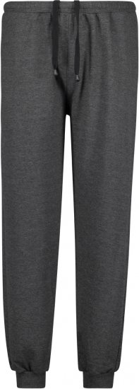 Adamo Athen Sweatpants with Cuffs Charcoal - Trenirke & kratke trenirke - Moške Trenirke za Močnejše Postave