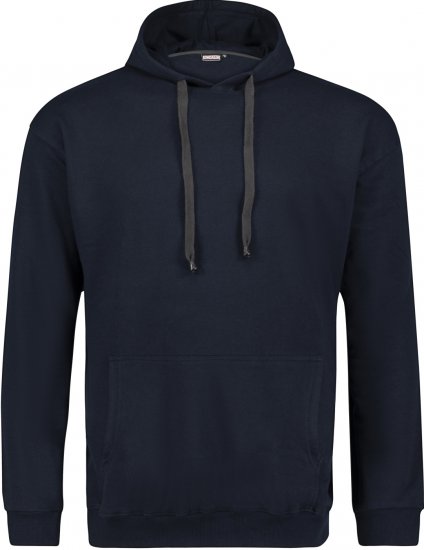 Adamo Athen Hoodie without Zipper Navy - Puloverji & jopice - Moški Puloverji & Jopice za Močnejše Postave
