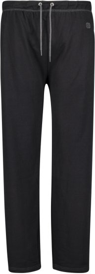 Adamo Markus Sweatpants with draw-cord Black - Trenirke & kratke trenirke - Moške Trenirke za Močnejše Postave