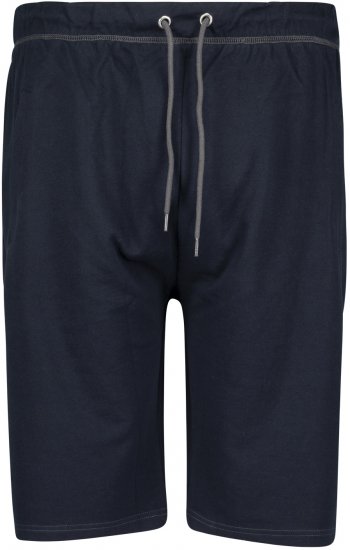 Adamo Moritz Sweatshorts Navy - Trenirke & kratke trenirke - Moške Trenirke za Močnejše Postave