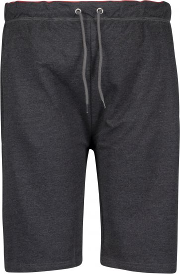 Adamo Moritz Sweatshorts Charcoal - Trenirke & kratke trenirke - Moške Trenirke za Močnejše Postave