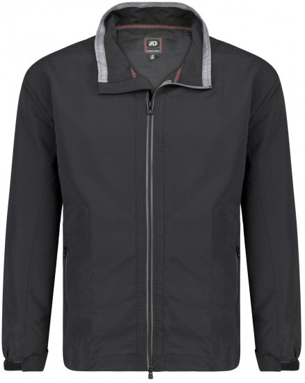 Adamo Oswin Lightweight Fitness Jacket Black - Športna & zunanja oblačila - Moška Športna Oblačila za Močnejše postave