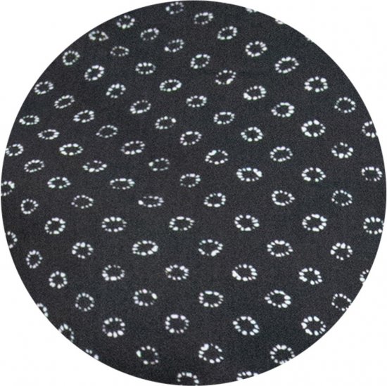 D555 Matlock Short Sleeve AOP Shirt With Hidden Button Down Black - Srajce - Moške srajce za Močnejše Postave