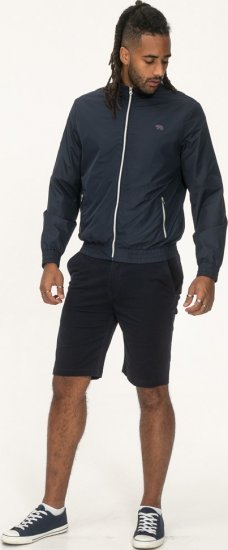 D555 Ealing Lightweight Zip Through Jacket With Zip Pockets Navy - Jakne - Moške bunde za Močnejše Postave