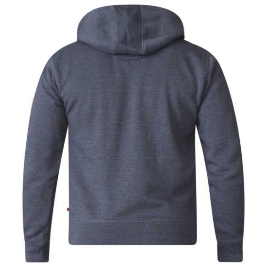 D555 Vadal Full Zip Hoodie Charcoal - Puloverji & jopice - Moški Puloverji & Jopice za Močnejše Postave
