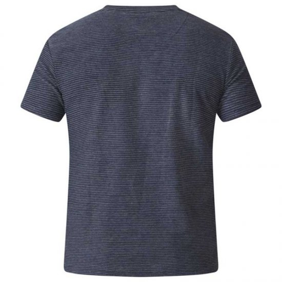 D555 Agler Waffle T-shirt Charcoal - Kratke Majice - Moške kratke majice za močnejše postave