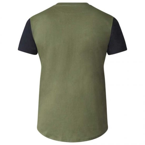 D555 Demarcus Couture T-shirt Khaki - Kratke Majice - Moške kratke majice za močnejše postave
