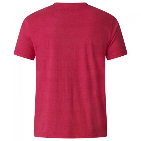 D555 Naughty X-mas T-shirt Red - Kratke Majice - Moške kratke majice za močnejše postave