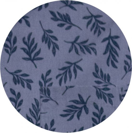 D555 Kettering Hawaiian Leaf AOP Short Sleeve Button Down Collar Shirt Denim - Srajce - Moške srajce za Močnejše Postave