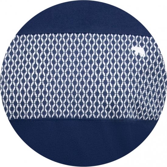 D555 Swansea Cut And Sew Crew Neck T-Shirt Navy - Kratke Majice - Moške kratke majice za močnejše postave