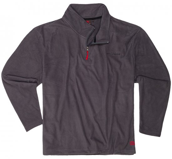 Adamo Vancouver Fleece Sweater Grey - Športna & zunanja oblačila - Moška Športna Oblačila za Močnejše postave