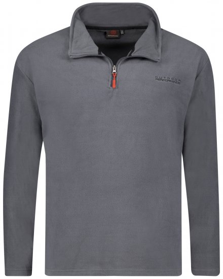 Adamo Vancouver Fleece Sweater Grey - Športna & zunanja oblačila - Moška Športna Oblačila za Močnejše postave