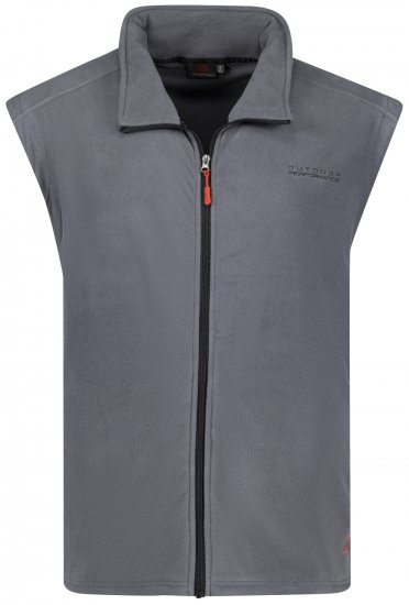 Adamo Montreal Fleece Vest Grey - Športna & zunanja oblačila - Moška Športna Oblačila za Močnejše postave