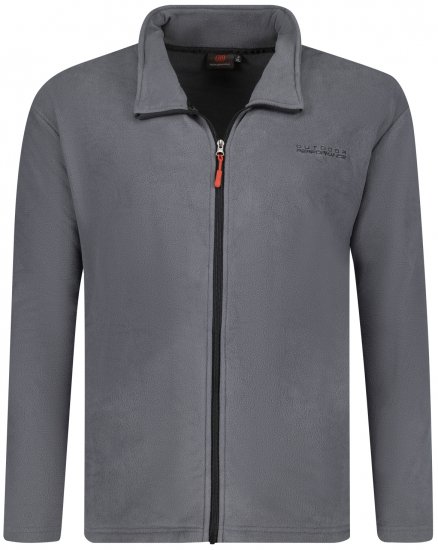 Adamo Toronto Fleece Jacket Grey - Športna & zunanja oblačila - Moška Športna Oblačila za Močnejše postave
