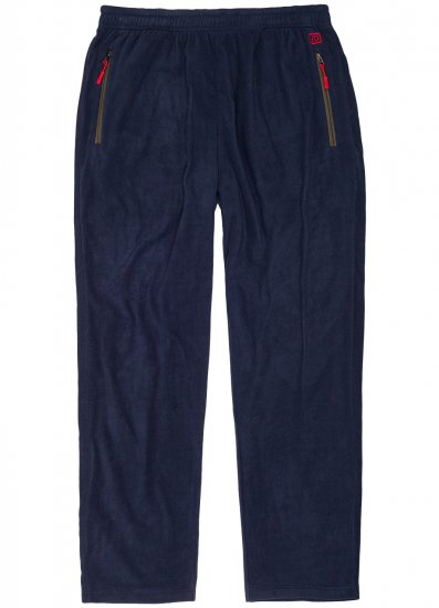 Adamo Ottawa Fleece Pants Navy - Športna & zunanja oblačila - Moška Športna Oblačila za Močnejše postave
