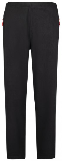 Adamo Ottawa Fleece Pants Black - Športna & zunanja oblačila - Moška Športna Oblačila za Močnejše postave