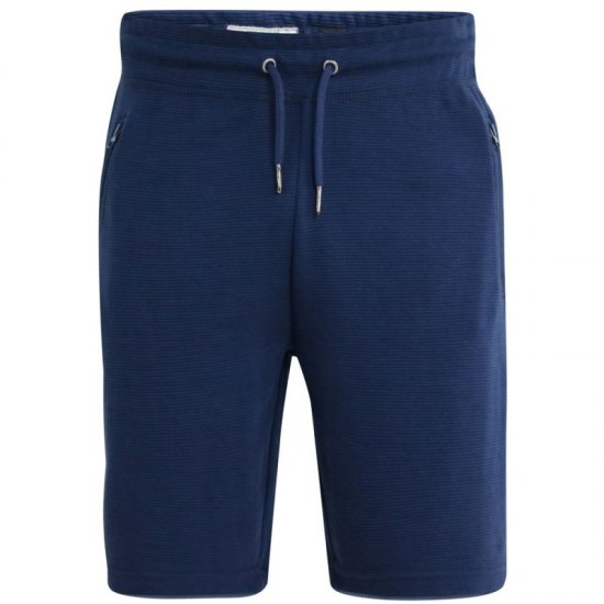 D555 Jackie Ribbed Jersey Shorts Navy - Trenirke & kratke trenirke - Moške Trenirke za Močnejše Postave