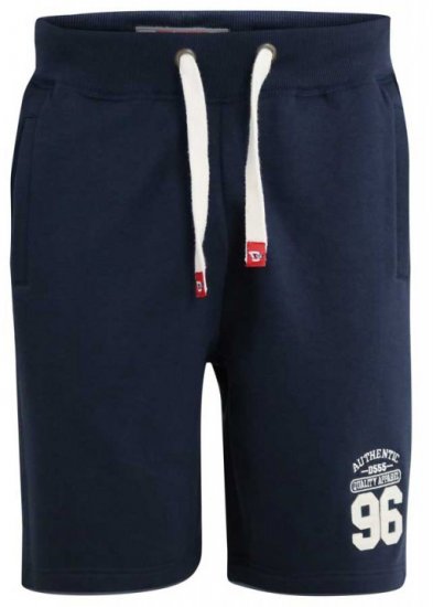 D555 Lindon Jersey Shorts Navy - Trenirke & kratke trenirke - Moške Trenirke za Močnejše Postave