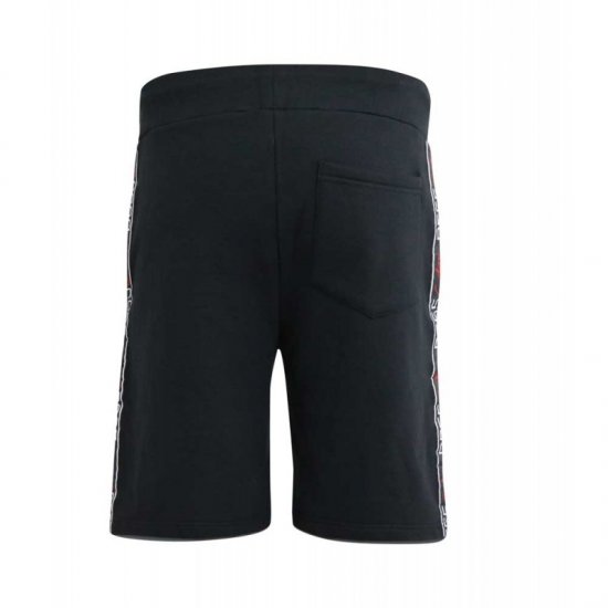 D555 Burlington Couture Jersey Shorts Black - Trenirke & kratke trenirke - Moške Trenirke za Močnejše Postave