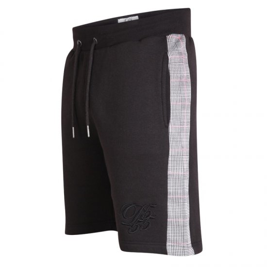 D555 Hayes Sweat-shorts Black - Trenirke & kratke trenirke - Moške Trenirke za Močnejše Postave