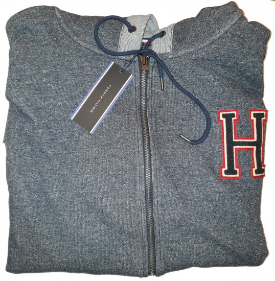 Tommy Hilfiger Axel Zip Thru Hoddie - Motleyjeva nora aprilska razprodaja - 