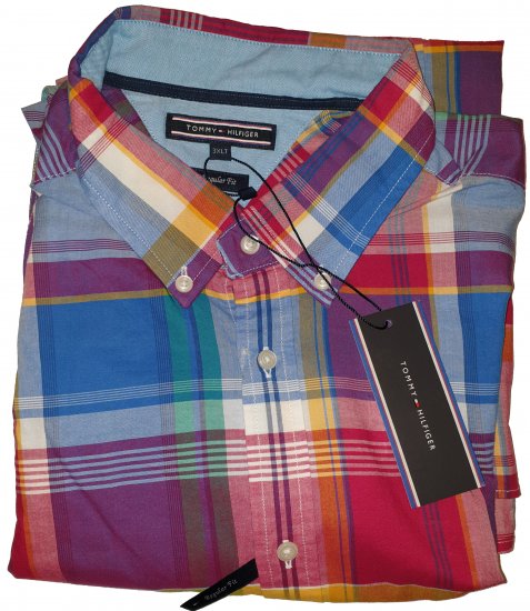 Tommy Hilfiger Renzo Check Shirt - Motleyjeva nora aprilska razprodaja - 