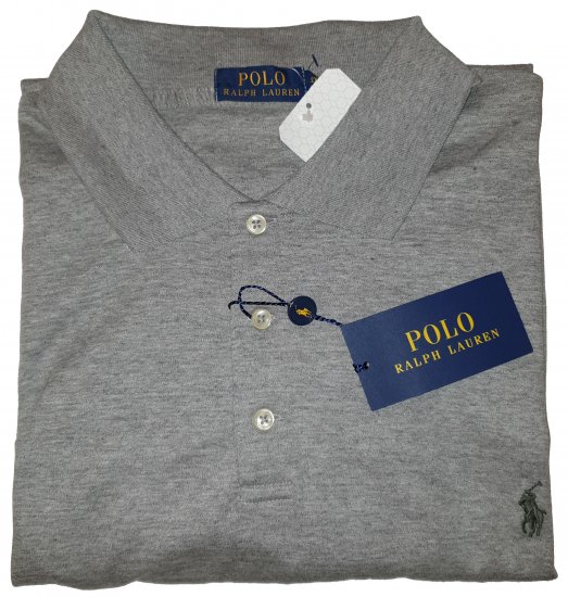 Ralph Lauren TC7E Polo Grey - Motleyjeva nora aprilska razprodaja - 