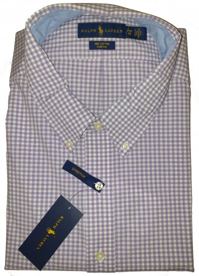 Polo Ralph Lauren 5002 Classic Shirt Purple - Motleyjeva nora aprilska razprodaja -