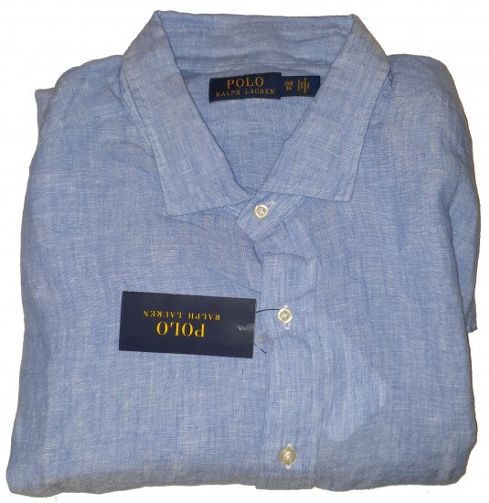 Polo Ralph Lauren 8003 Long Sleeve Shirt Blue - Motleyjeva nora aprilska razprodaja - 