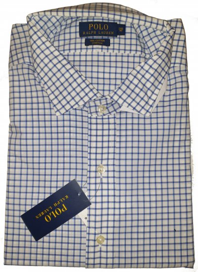 Polo Ralph Lauren TC7C White/Blue Multicolored Shirt - Motleyjeva nora aprilska razprodaja - 