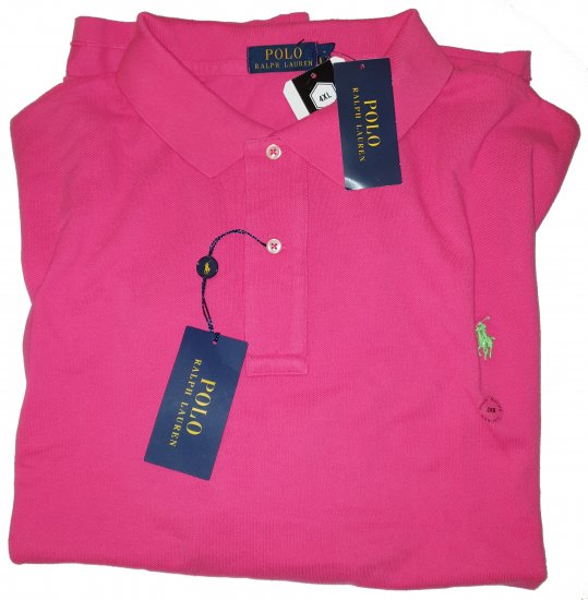 Polo Ralph Lauren TC6D Pink Polo - Motleyjeva nora aprilska razprodaja - 