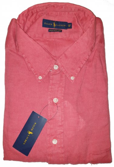 Polo Ralph Lauren TC7I Shirt Rustic Red - Motleyjeva nora aprilska razprodaja - 