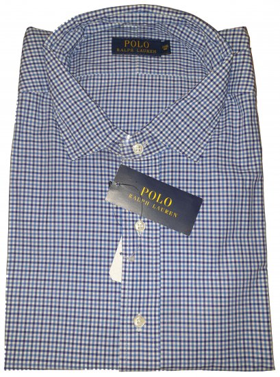 Polo Ralph Lauren TC6W Long Sleeve Shirt Navy/White - Motleyjeva nora aprilska razprodaja - 
