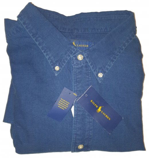 Polo Ralph Lauren 0003 Indigo Shirt - Motleyjeva nora aprilska razprodaja - 