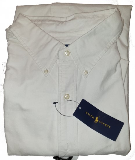Ralph Lauren TC6U White Shirt - Motleyjeva nora aprilska razprodaja - 