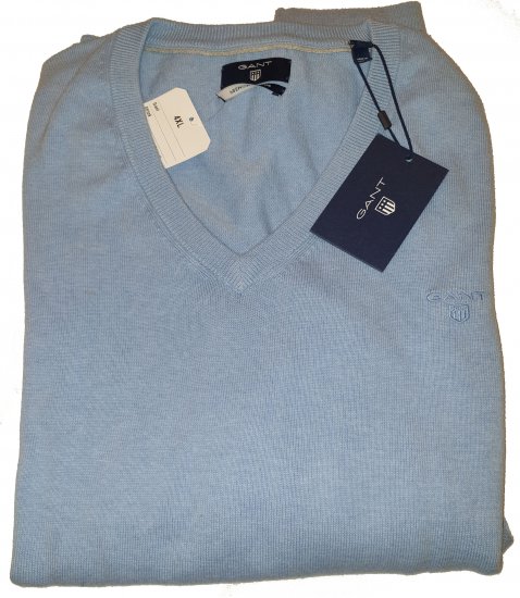 Gant 83072 Sweater Blue - Motleyjeva nora aprilska razprodaja - 