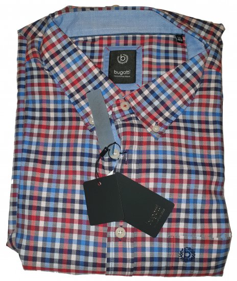 Bugatti 78324 Short Sleeve Shirt - Motleyjeva nora aprilska razprodaja - 