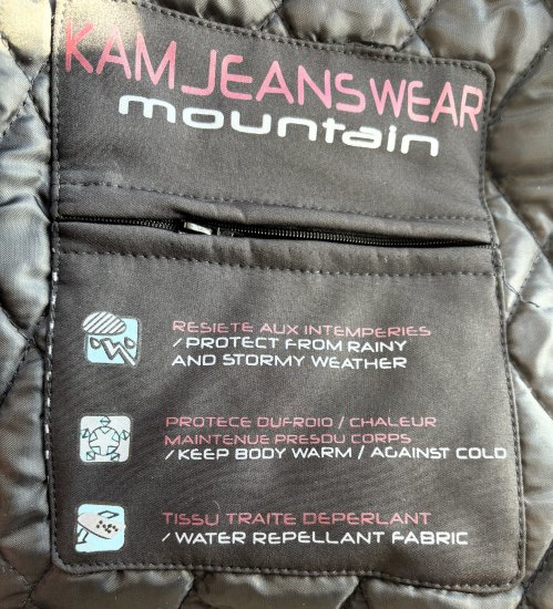 Kam Jeans Evolution Jacket - Jakne - Moške bunde za Močnejše Postave