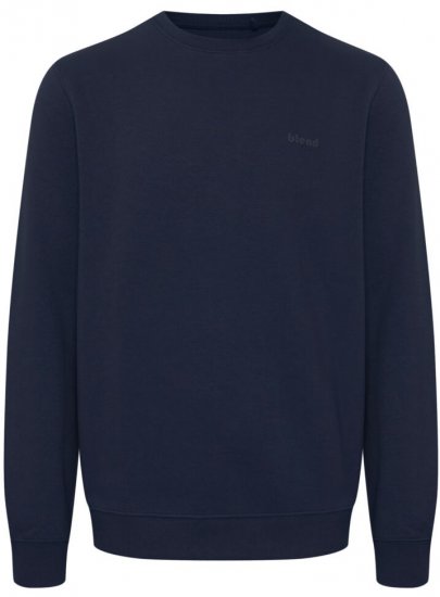 Blend Sweatshirt 2522 Dress Blues - Puloverji & jopice - Moški Puloverji & Jopice za Močnejše Postave