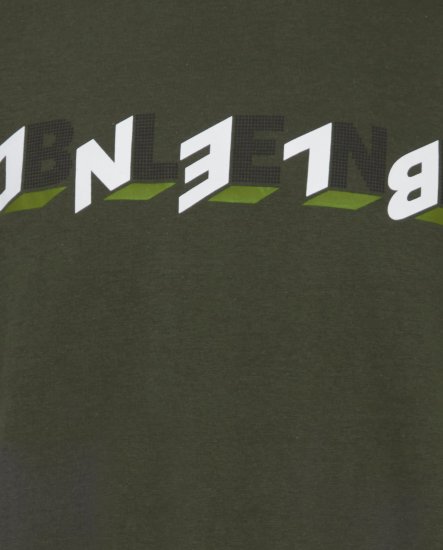 Blend 4795 T-Shirt Forest Night Green - Kratke Majice - Moške kratke majice za močnejše postave