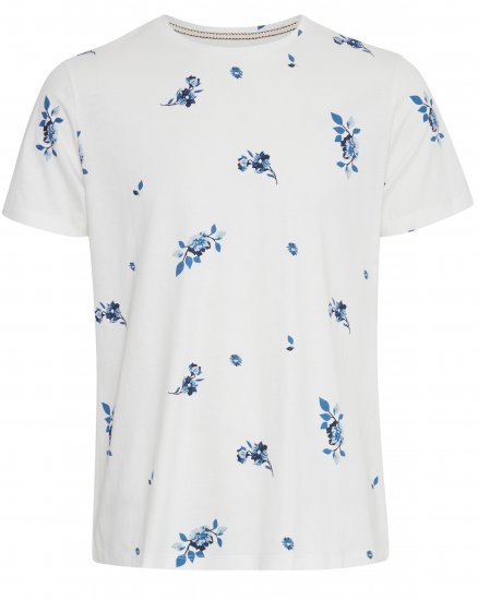 Blend 5026 T-Shirt White - Kratke Majice - Moške kratke majice za močnejše postave