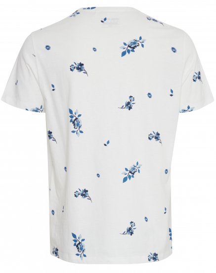 Blend 5026 T-Shirt White - Kratke Majice - Moške kratke majice za močnejše postave