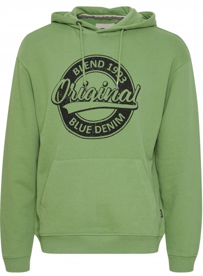 Blend 5049 Hoodie Green Eyes - Puloverji & jopice - Moški Puloverji & Jopice za Močnejše Postave