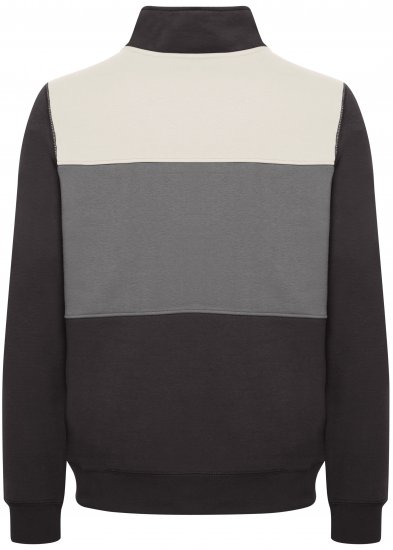 Blend 5282 Full Zipper Sweatshirt Black - Puloverji & jopice - Moški Puloverji & Jopice za Močnejše Postave