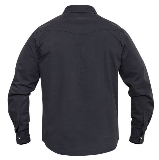 Duke Western Denim Shirt Black - Srajce - Moške srajce za Močnejše Postave