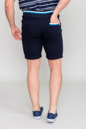 D555 DAGENHAM Jersey Shorts Navy - Trenirke & kratke trenirke - Moške Trenirke za Močnejše Postave