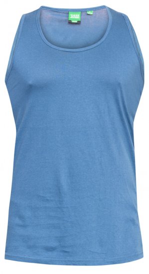D555 Fabio Tanktop Teal - Kratke Majice - Moške kratke majice za močnejše postave