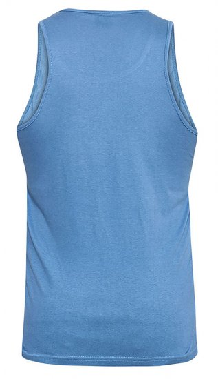 D555 Fabio Tanktop Teal - Kratke Majice - Moške kratke majice za močnejše postave