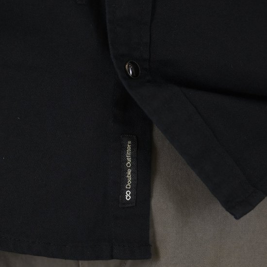 Double Outfitters GS-5126 Srajca s pritiskači Črna - Srajce - Moške srajce za Močnejše Postave